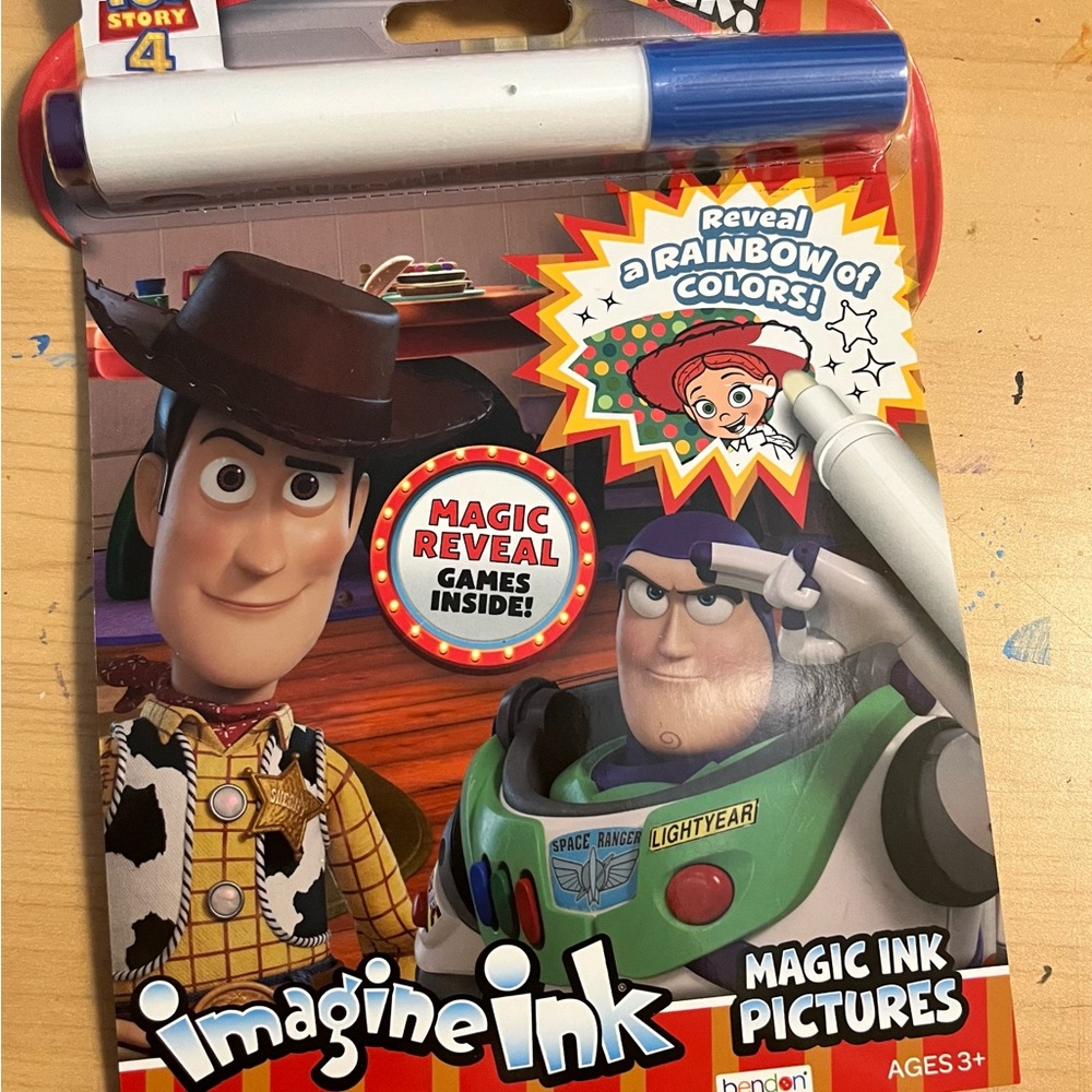 Imagine Ink Magic Ink Pictures - Toy Story